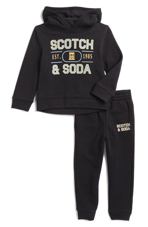 Kids' Logo Graphic Fleece Hoodie & Joggers Set (Little Kid)