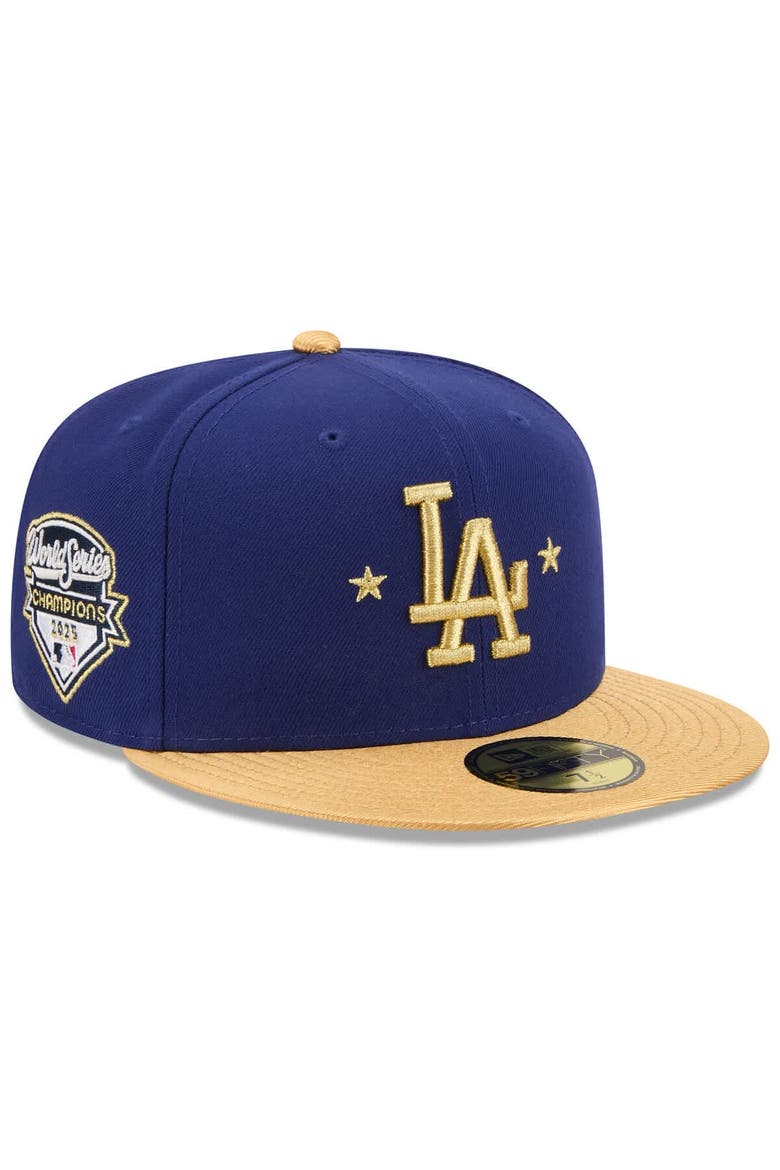 Men's New Era  Royal Los Angeles Dodgers 2026 Gold Collection 59FIFTY Fitted Hat, Main, color, Royal