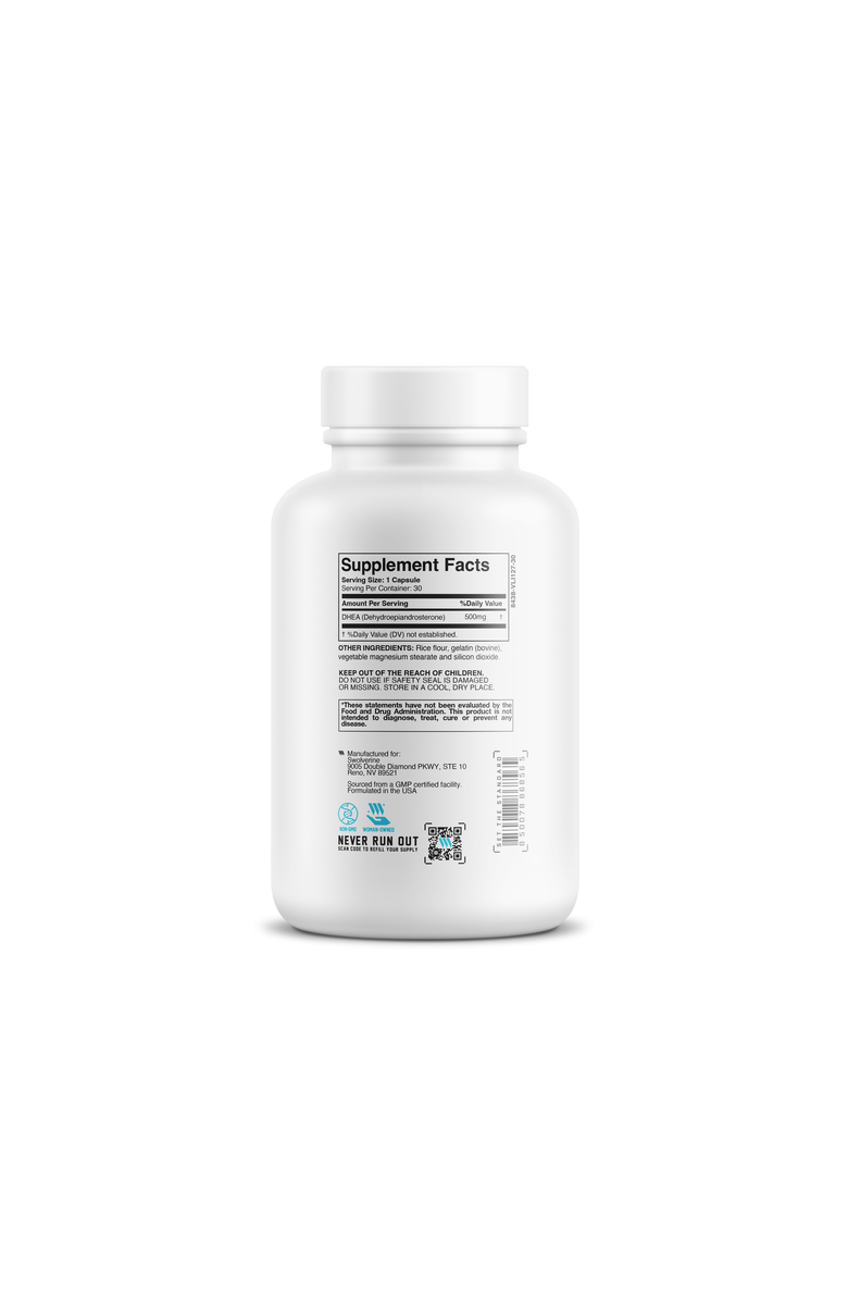 Swolverine DHEA Hormonal Support, Alternate, color, Unflavored