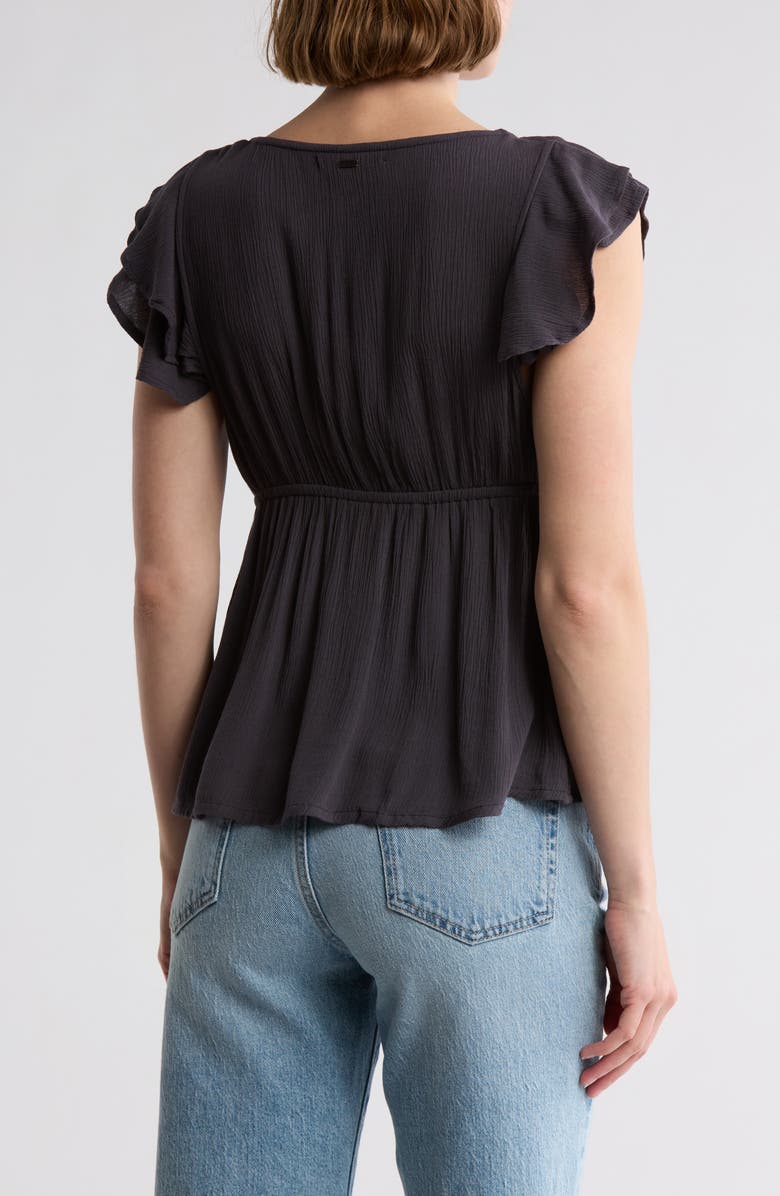 O'Neill Deji Ruffle Peplum Top, Alternate, color,