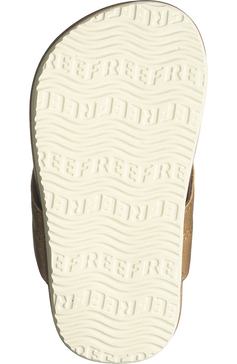 Reef Kids' Lil' Cushion Spring Flip Flop Sandal, Alternate, color, Tan