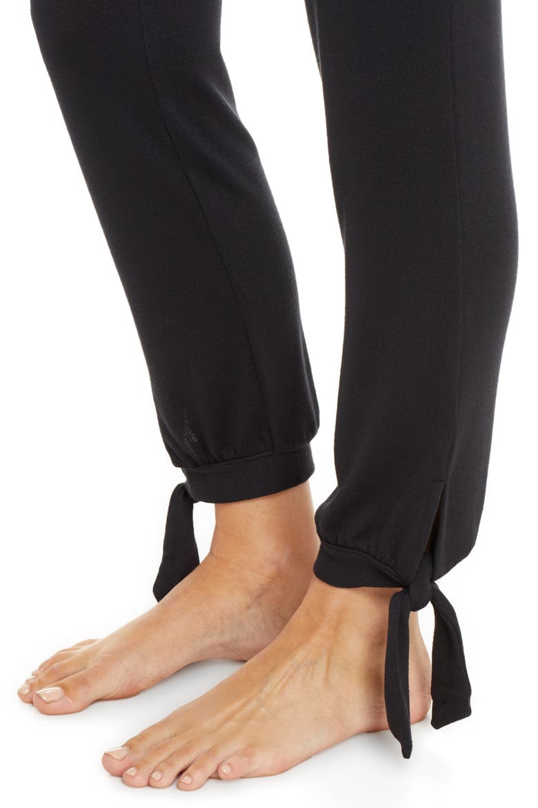 Fallon Long Pajamas, Alternate, color, BLACK