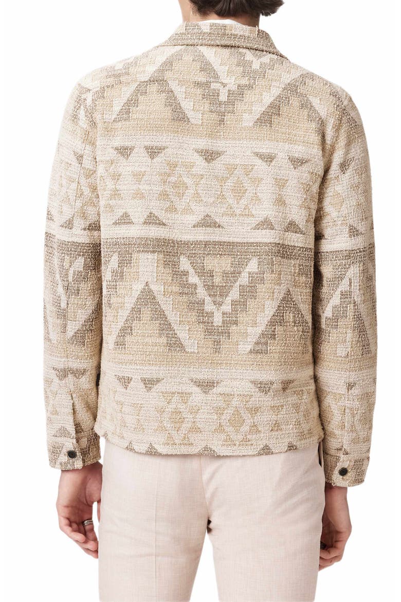 Byrne Geometric Shirt Jacket, Alternate, color, LIGHT KHAKI