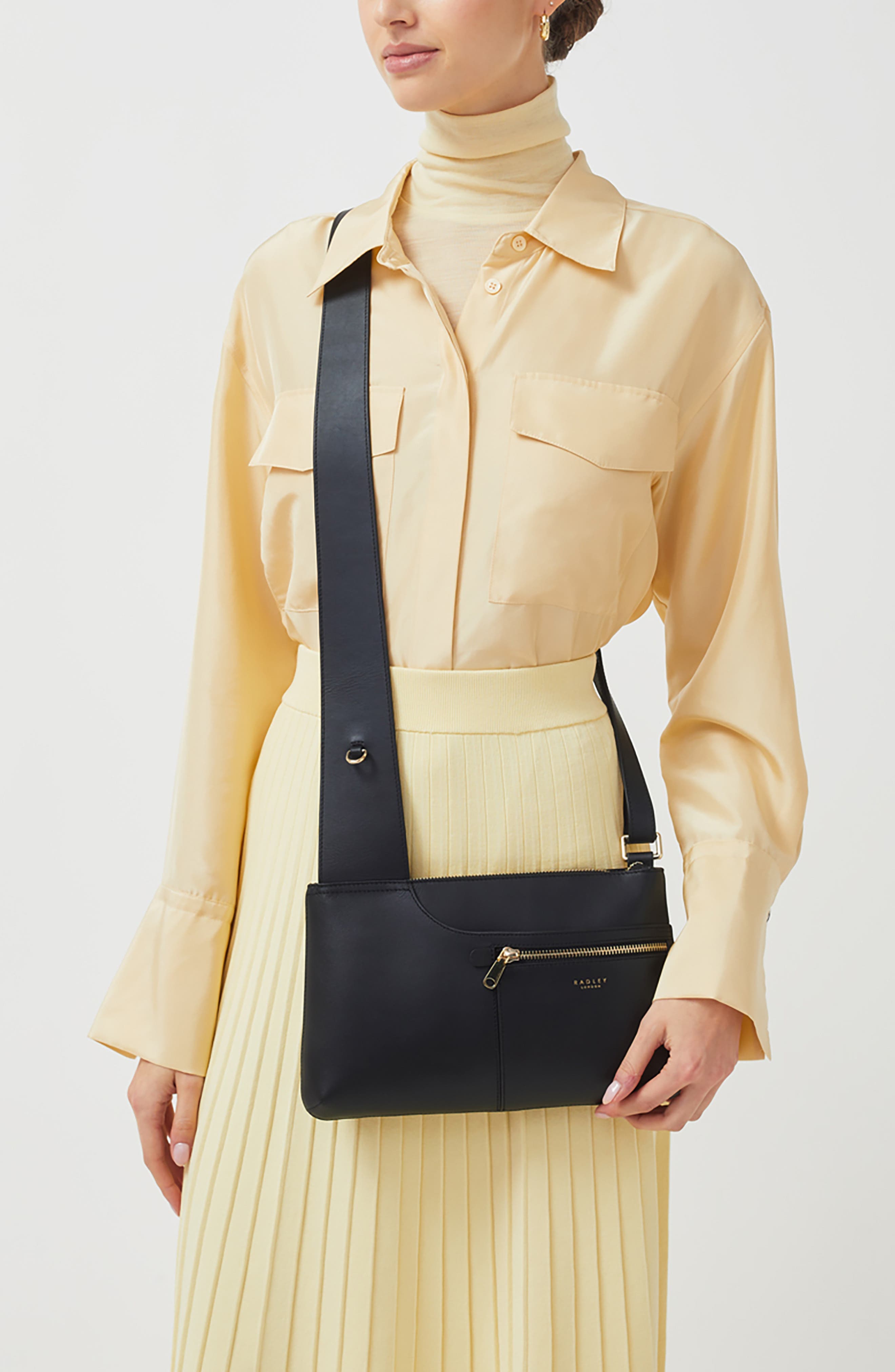 Radley Pockets Leather Crossbody Bag, Alternate, color, 