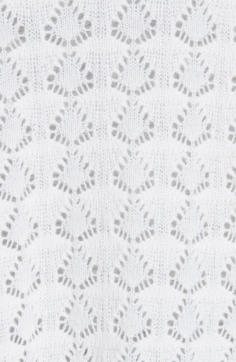 Allude Wool & Cashmere Open Cardigan, Alternate, color, 