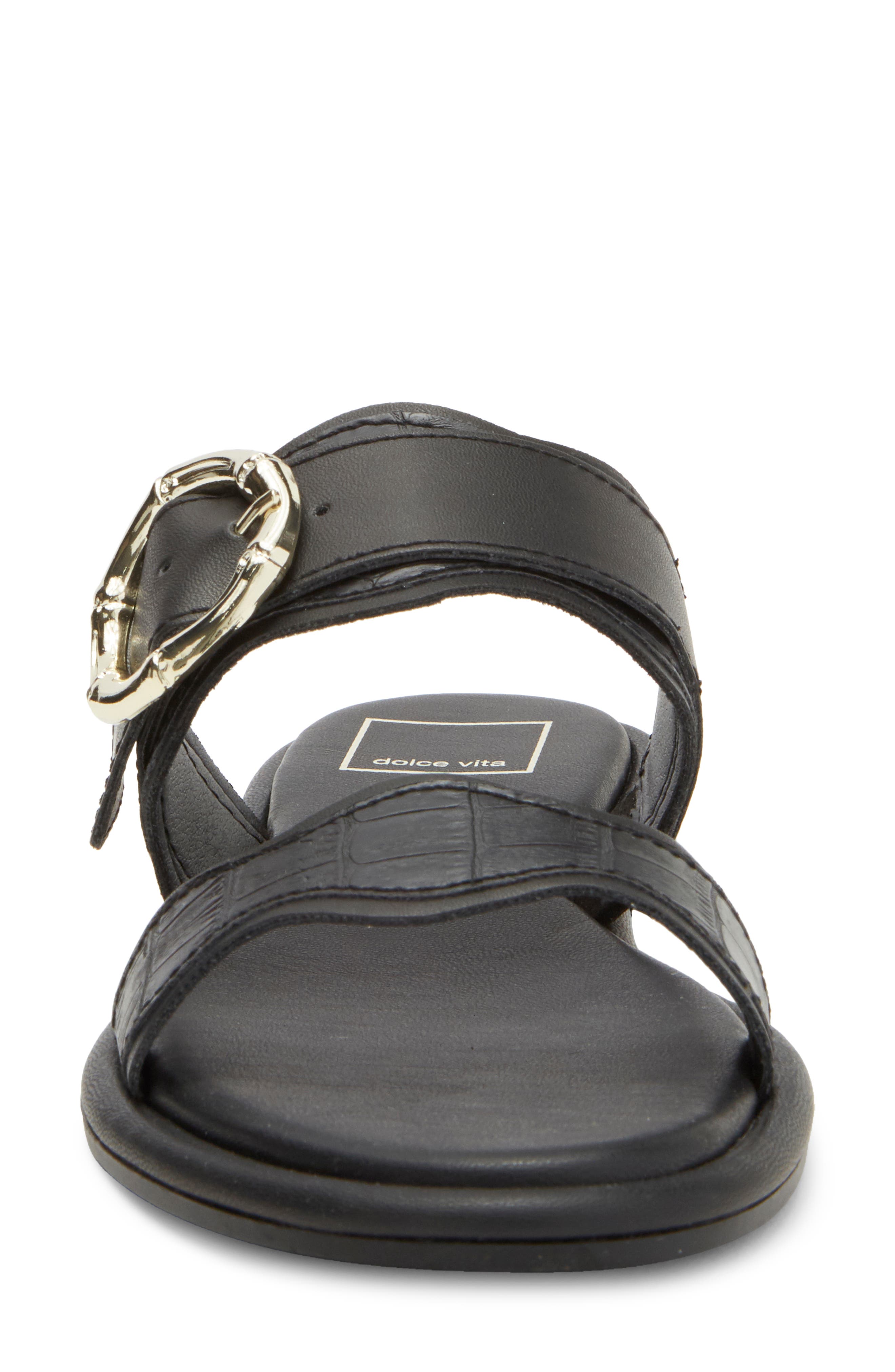 Dolce Vita Aperol Scalloped Slide Sandal, Alternate, color, 