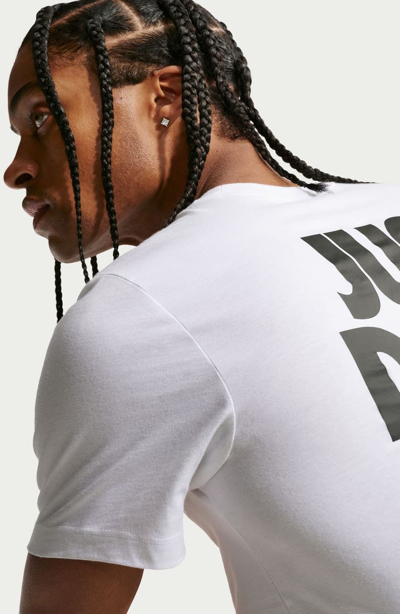 Nike JDI Graphic Tee, Alternate, color, White