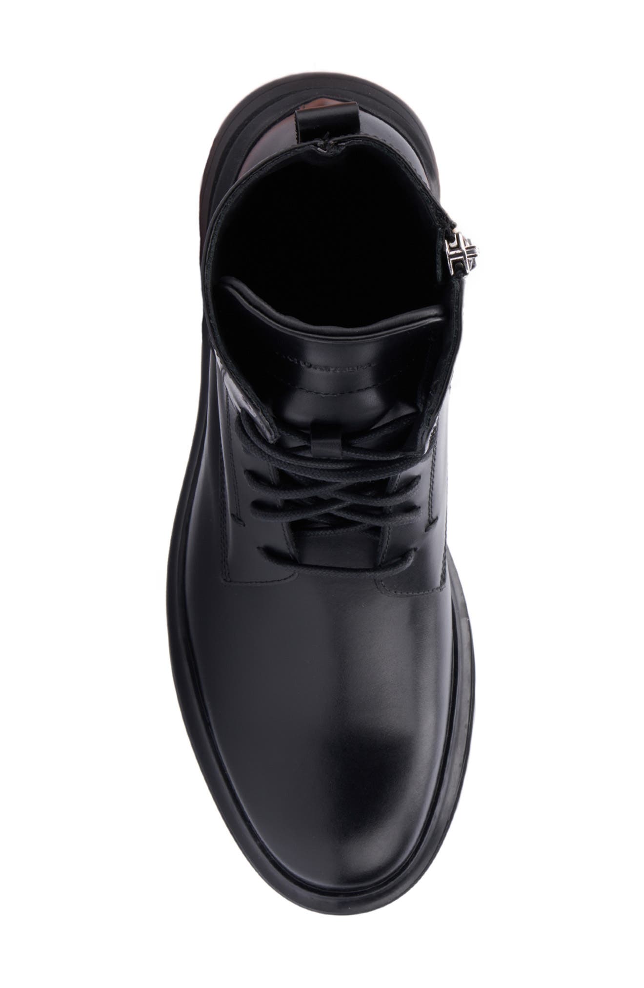 Aquatalia Edmundo Water Repellent Combat Boot, Alternate, color, Black