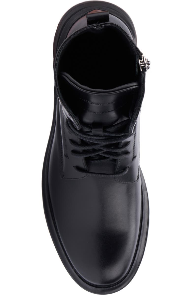 Aquatalia Edmundo Water Repellent Combat Boot, Alternate, color, Black