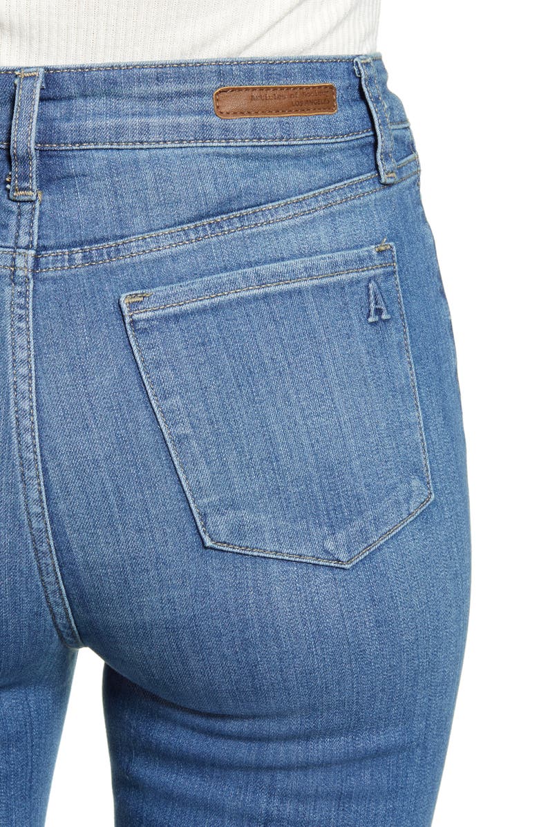 Articles of Society Bridgette Side Slit Flare Jeans, Alternate, color, 