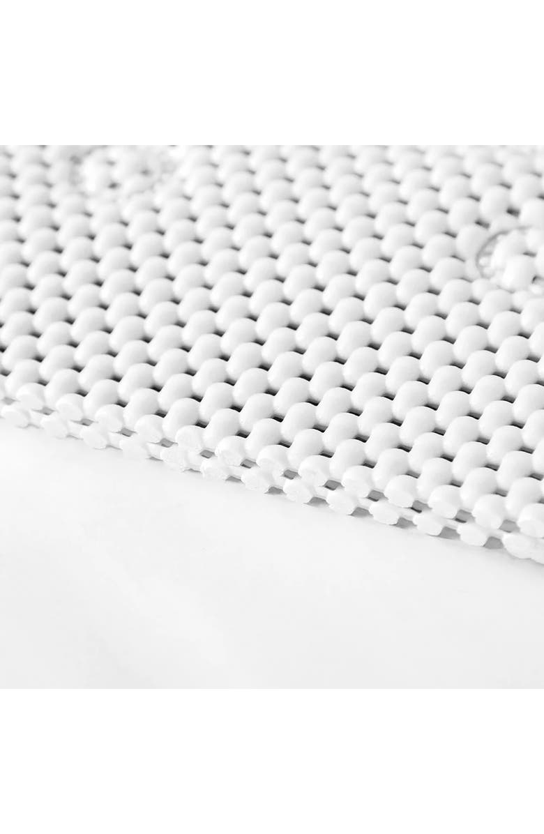 J AND V TEXTILES Nonskid Double Foam Bath Mat, Alternate, color, White