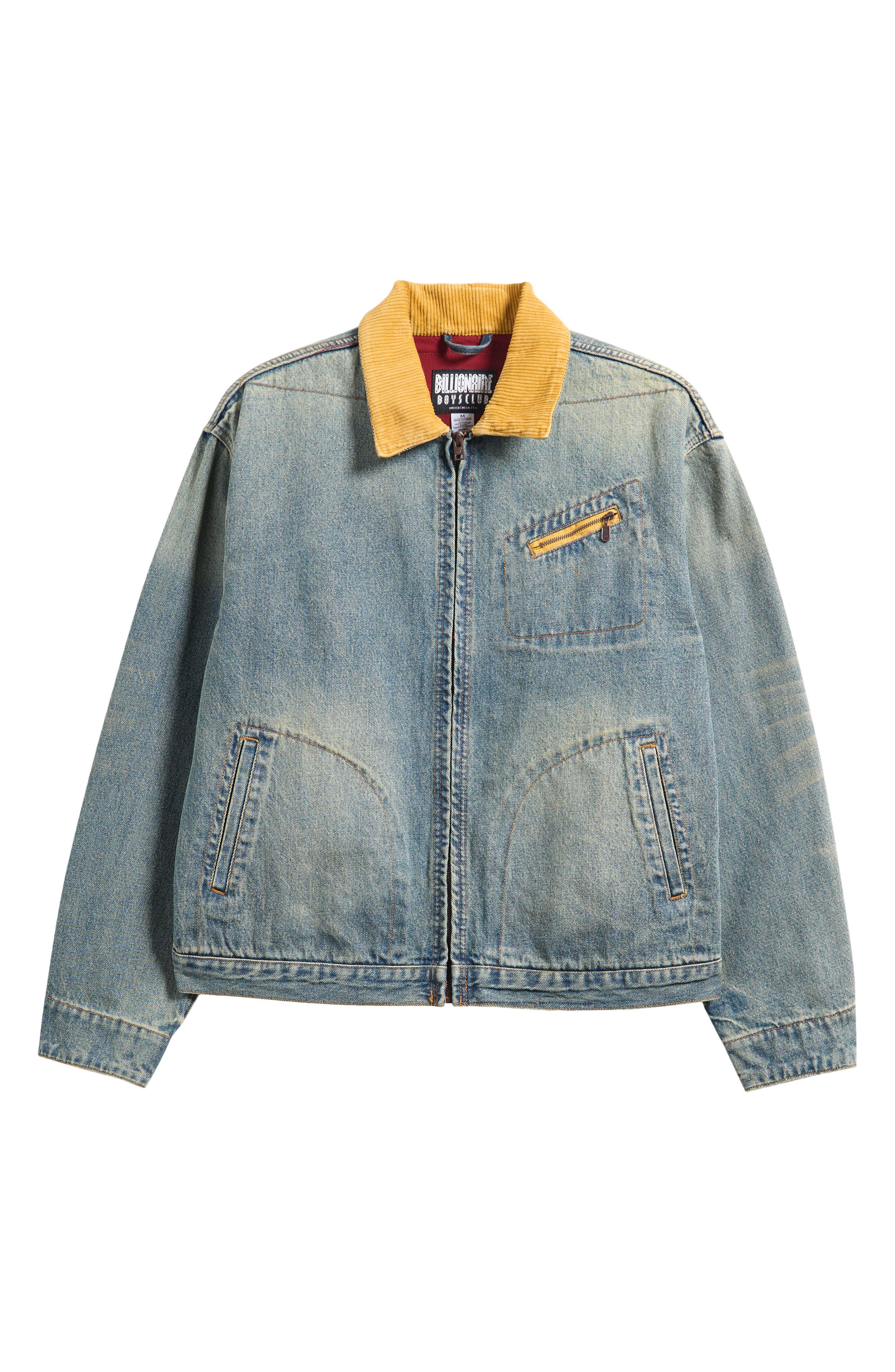 BB Lynx Lined Denim Jacket (Men) | Nordstrom