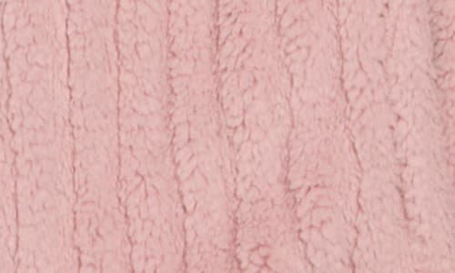 Nordstrom Rack Textured Plush Fleece Robe In Pink