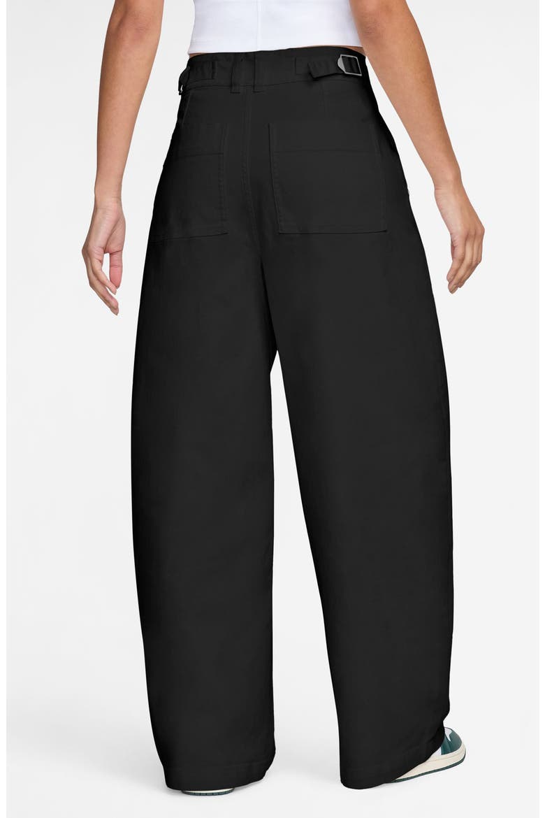 Flight '91 Wide Leg Baggy Pants, Alternate, color, BLACK