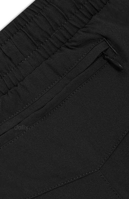Dalix Mens Lil Alien Midweight Active Short In Black