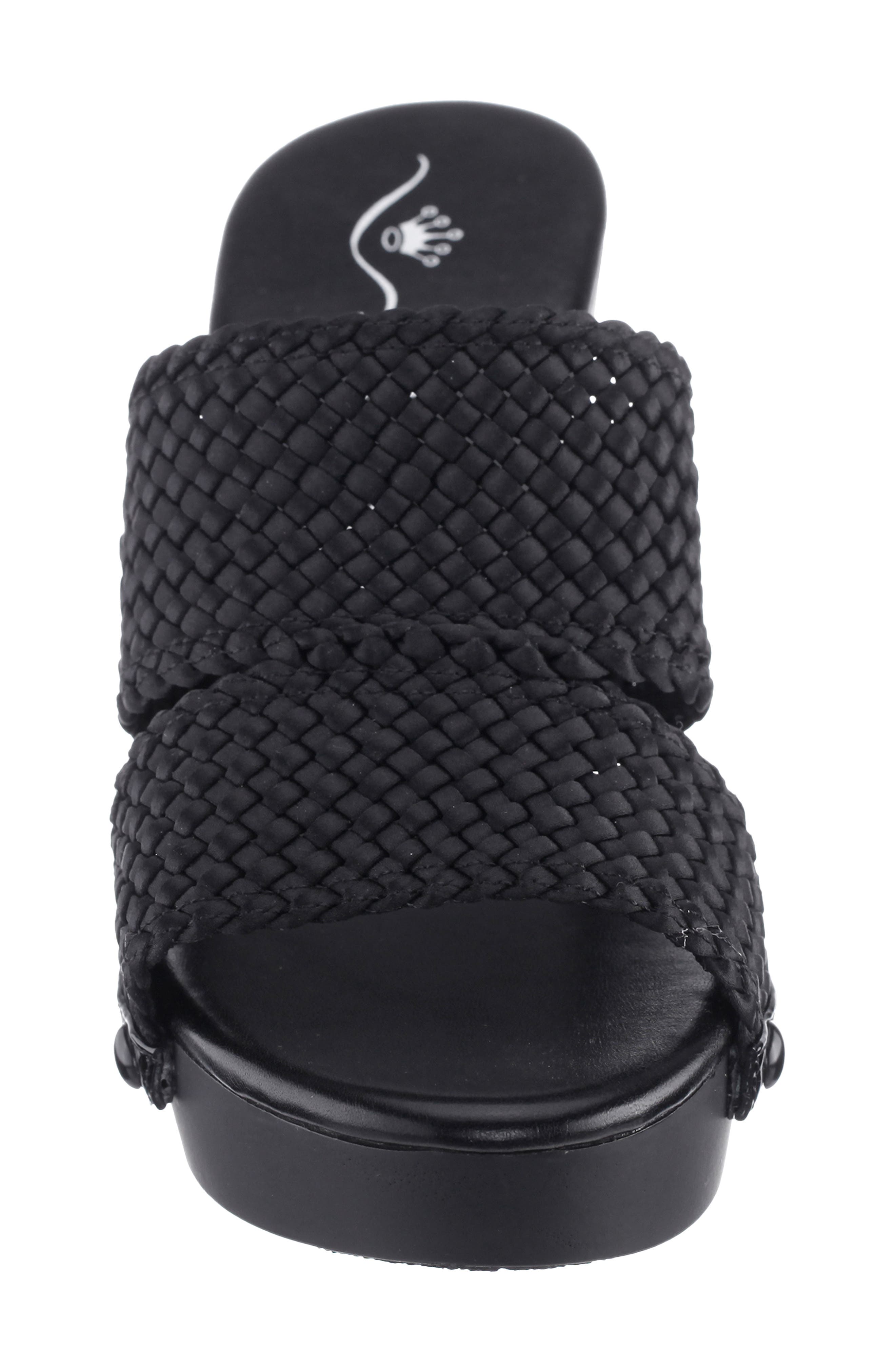 Nina Casino Sandal, Alternate, color, Black