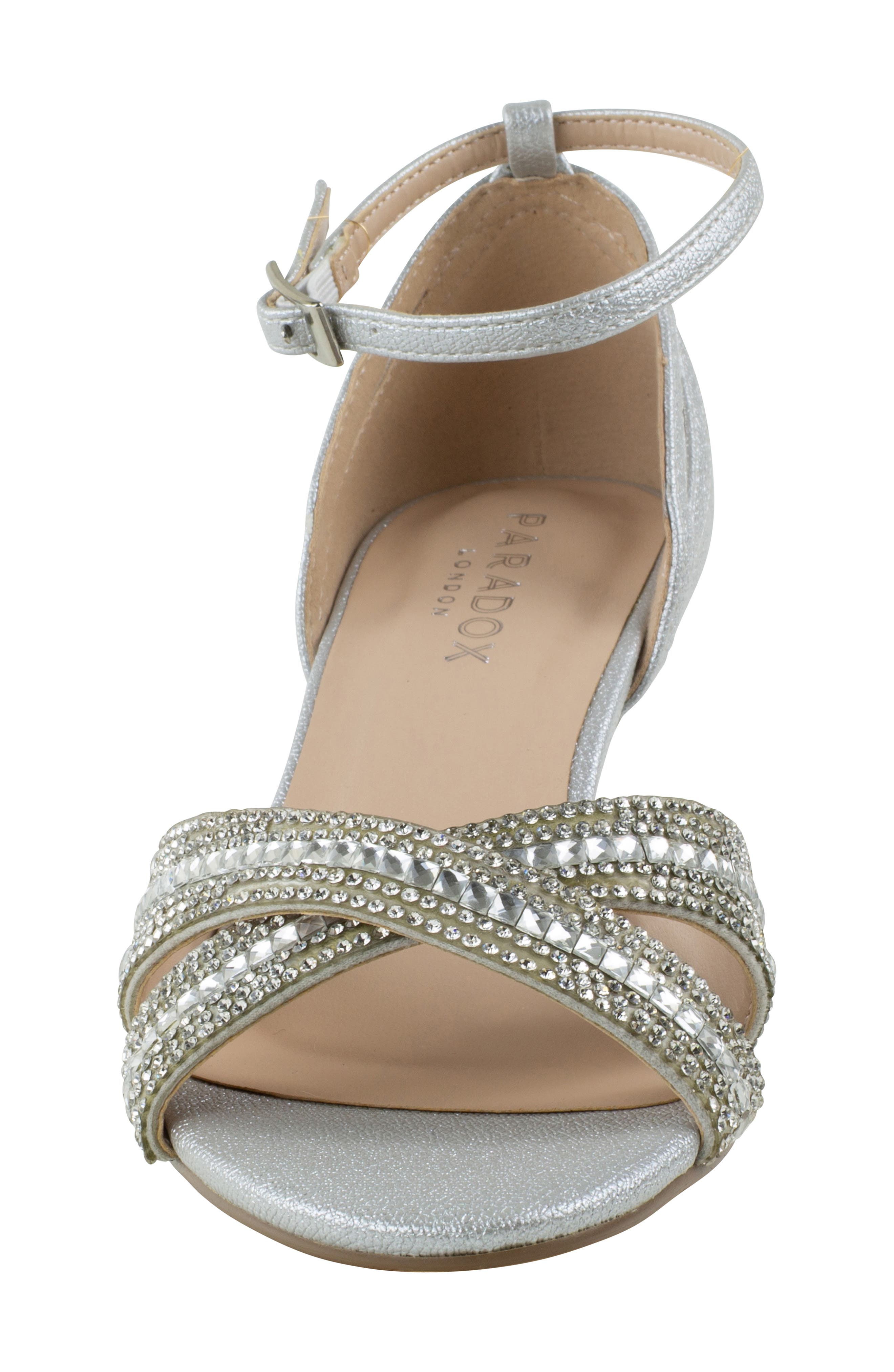 Paradox London Pink Sabrina Ankle Strap Sandal, Alternate, color, 