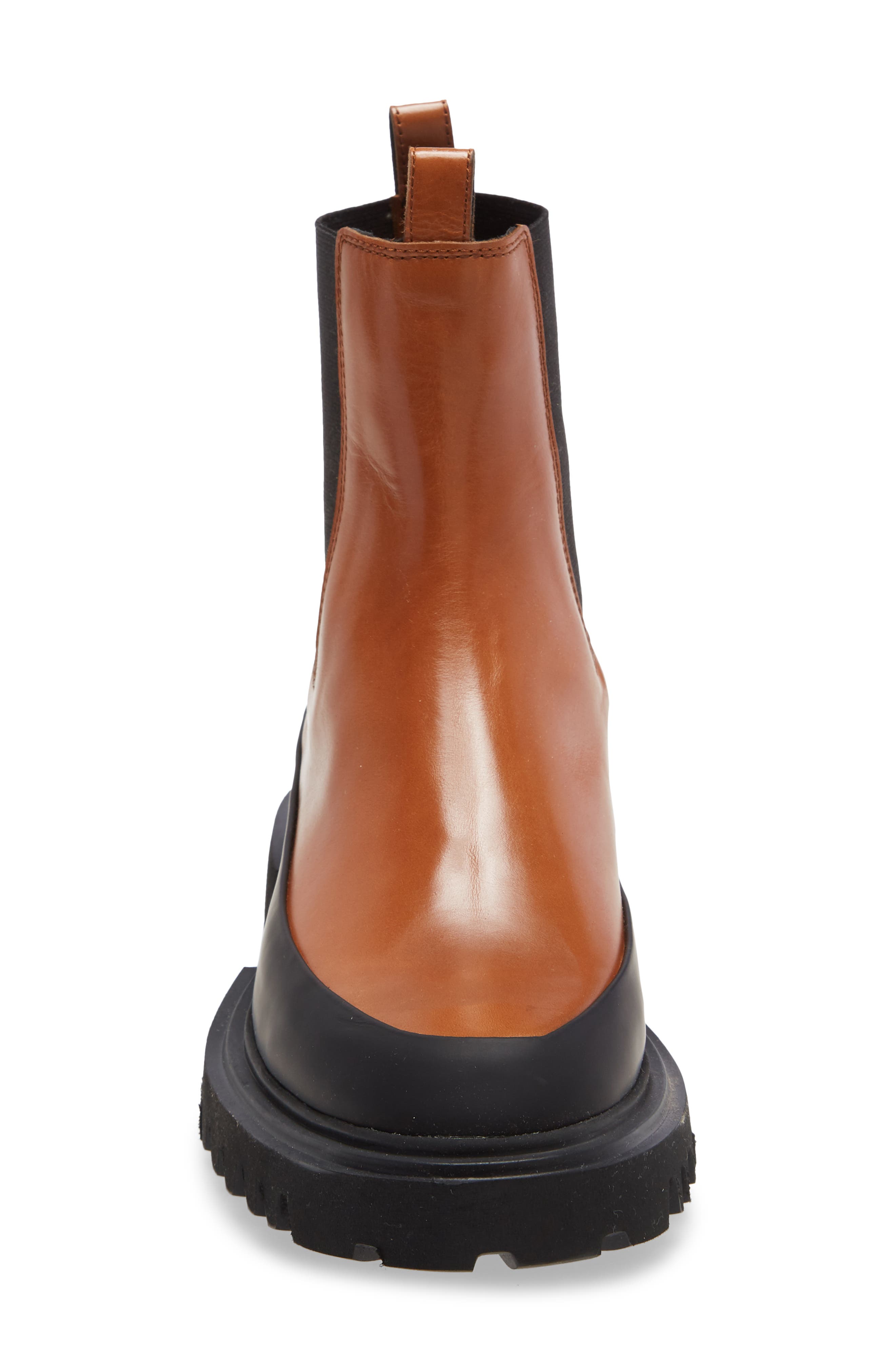 Harlee Lug Sole Chelsea Boot, Alternate, color, TAN