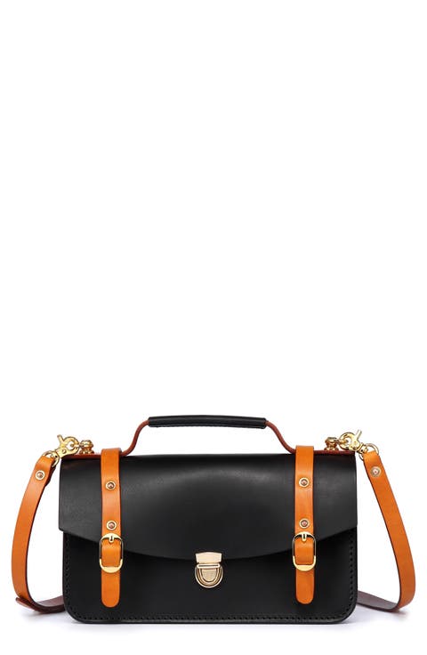 Leather Messenger Bag