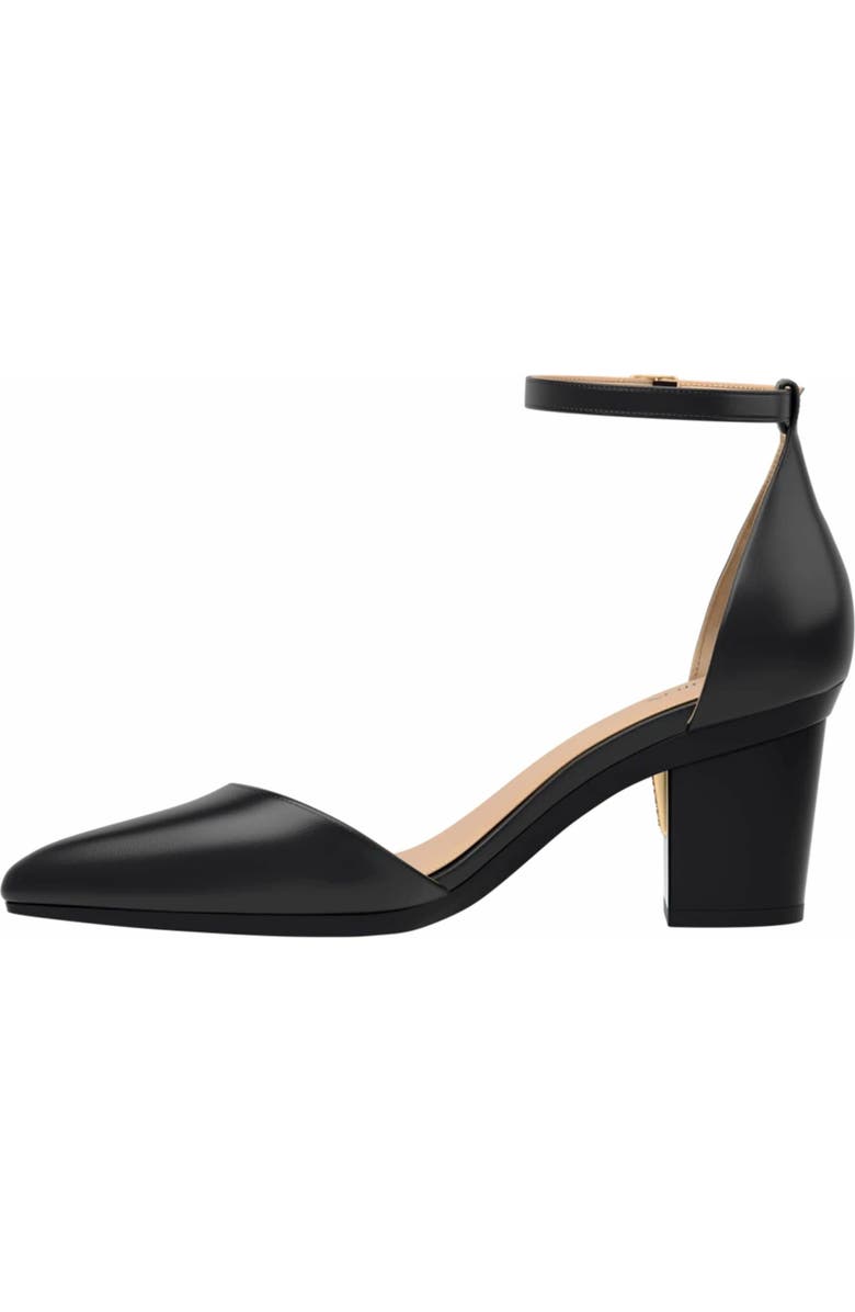 Pashion Footwear The D
Orsay 3" Block Heel, Alternate, color, Coal Leather