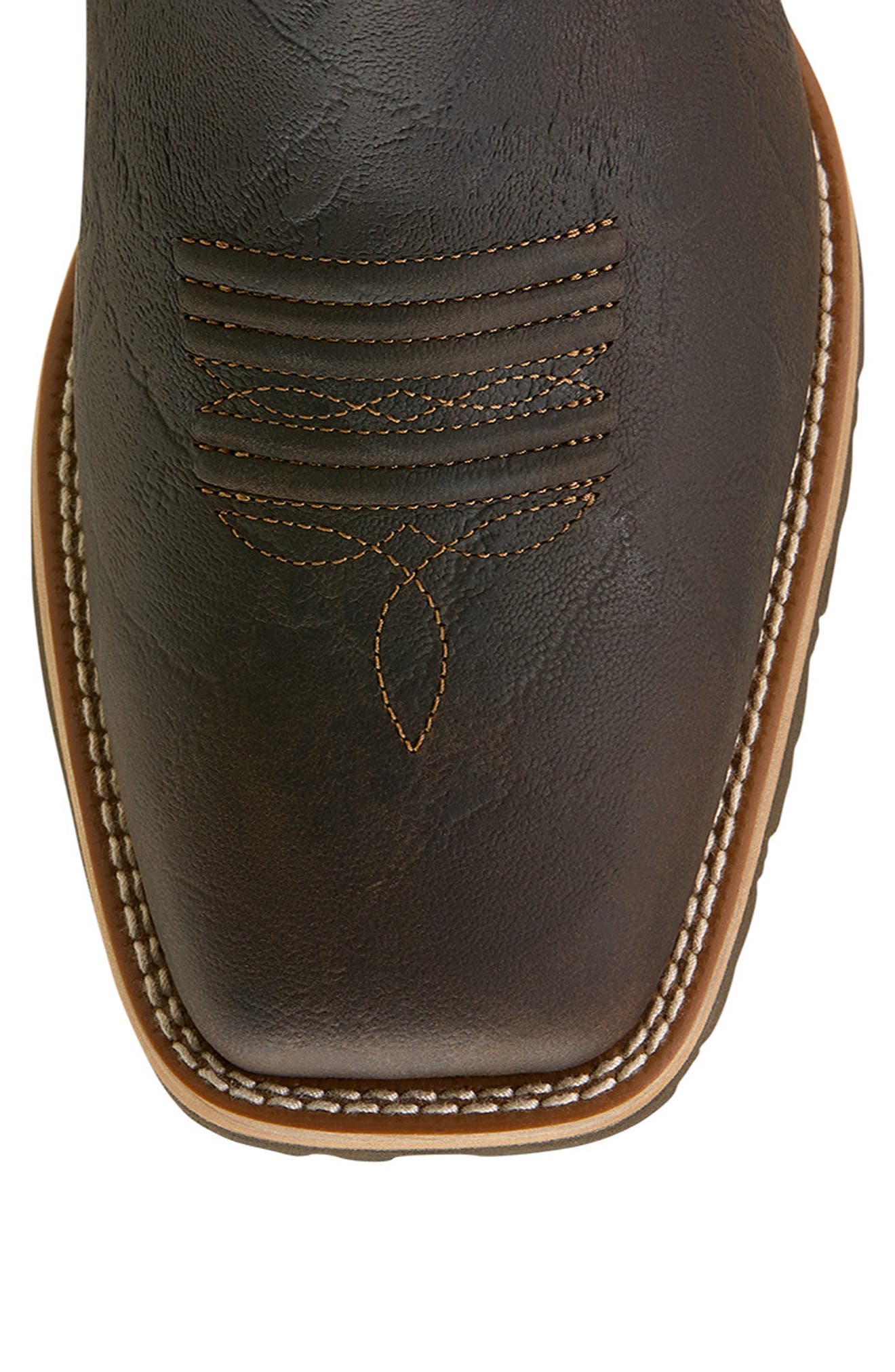 Hybrid Low Boy Western Chelsea Boot, Alternate, color, BROWN