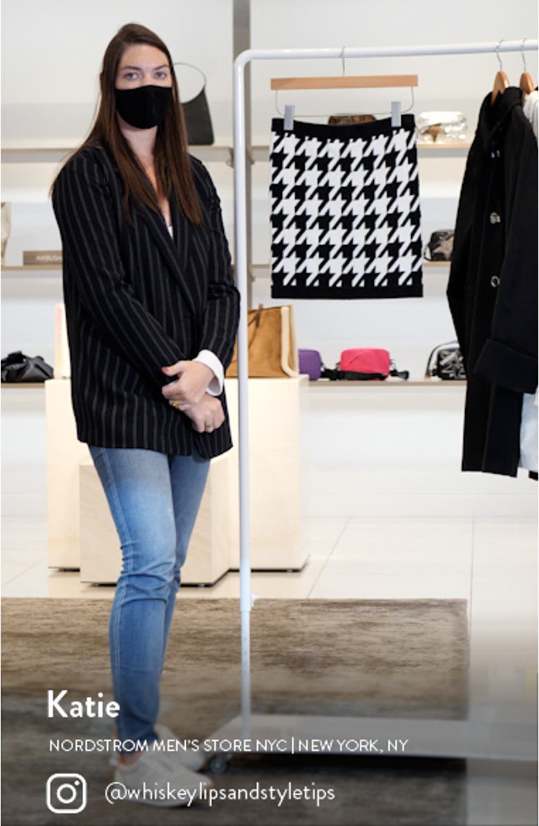 Ingrid Houndstooth Skirt, sales video thumbnail