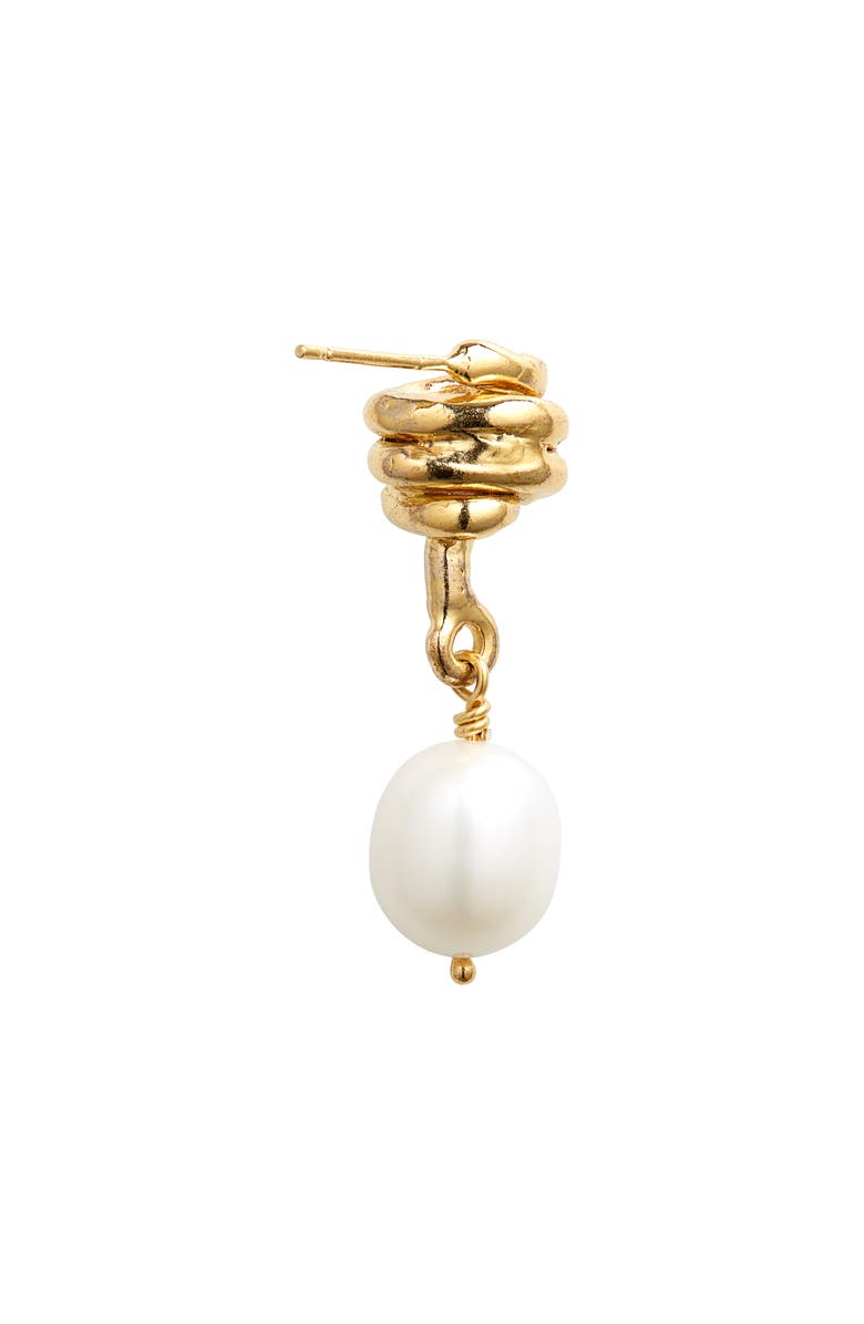 Alighieri The Celestial Raindrop Pearl Earrings, Alternate, color, 
