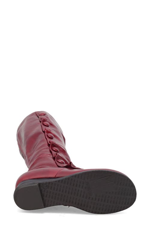 Miz Mooz Bobbie Mid Calf Boot In Red