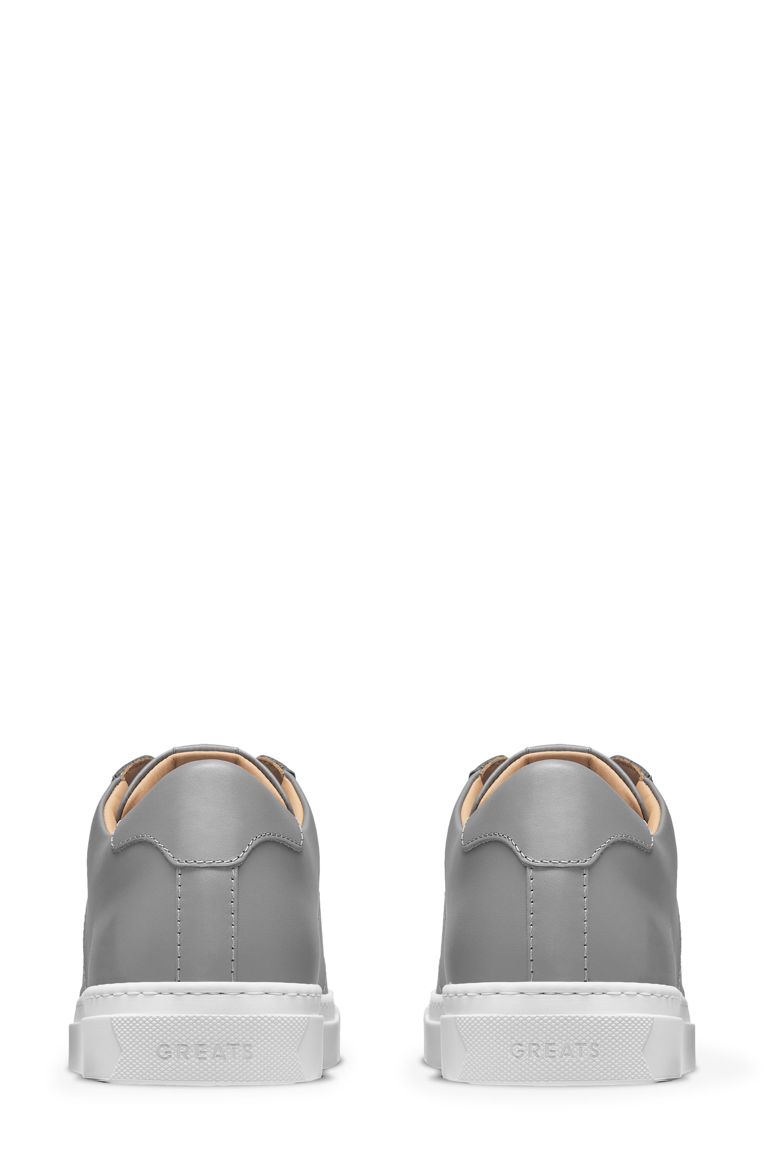 Royale Sneaker, Alternate, color, ASH GREY LEATHER
