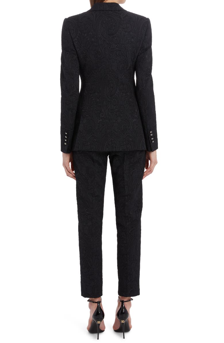 Dolce&Gabbana Turlington Floral Jacquard Blazer, Alternate, color, 