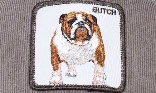 Goorin Bros . Wulbul Dog Patch Corduroy Trucker Hat In Gray