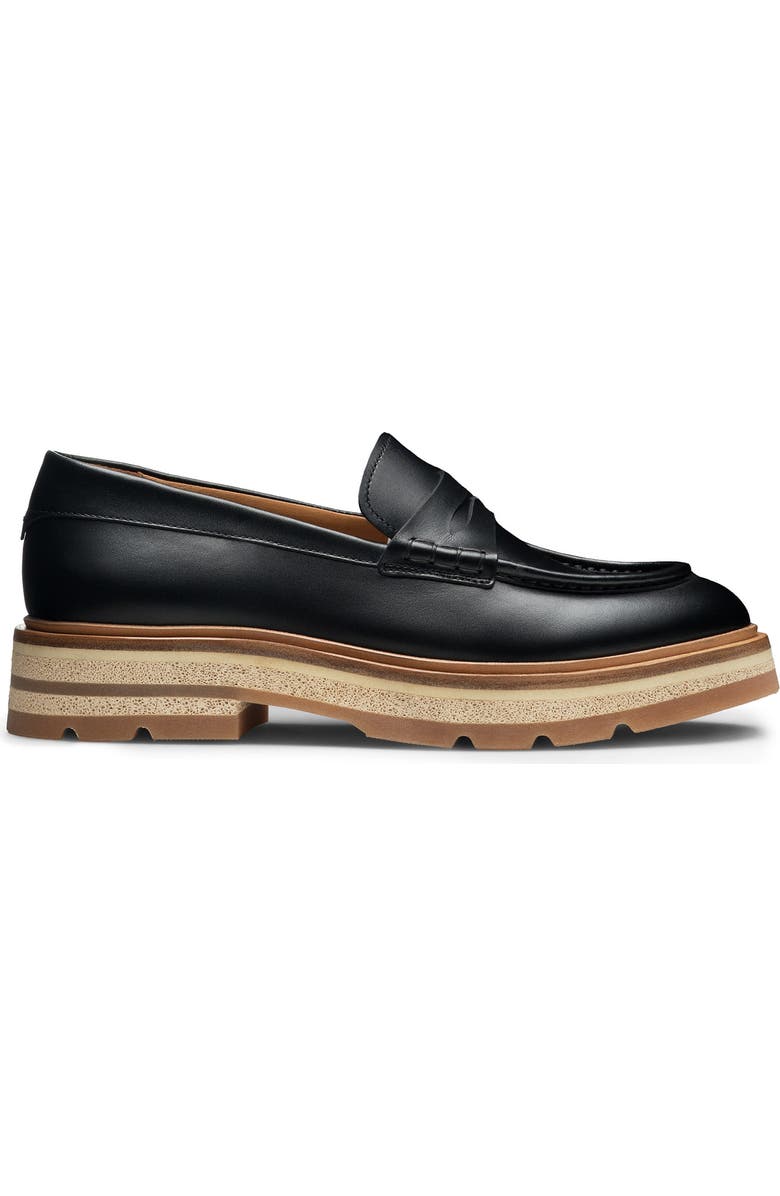 Magnanni Iris Penny Loafer, Alternate, color, Black