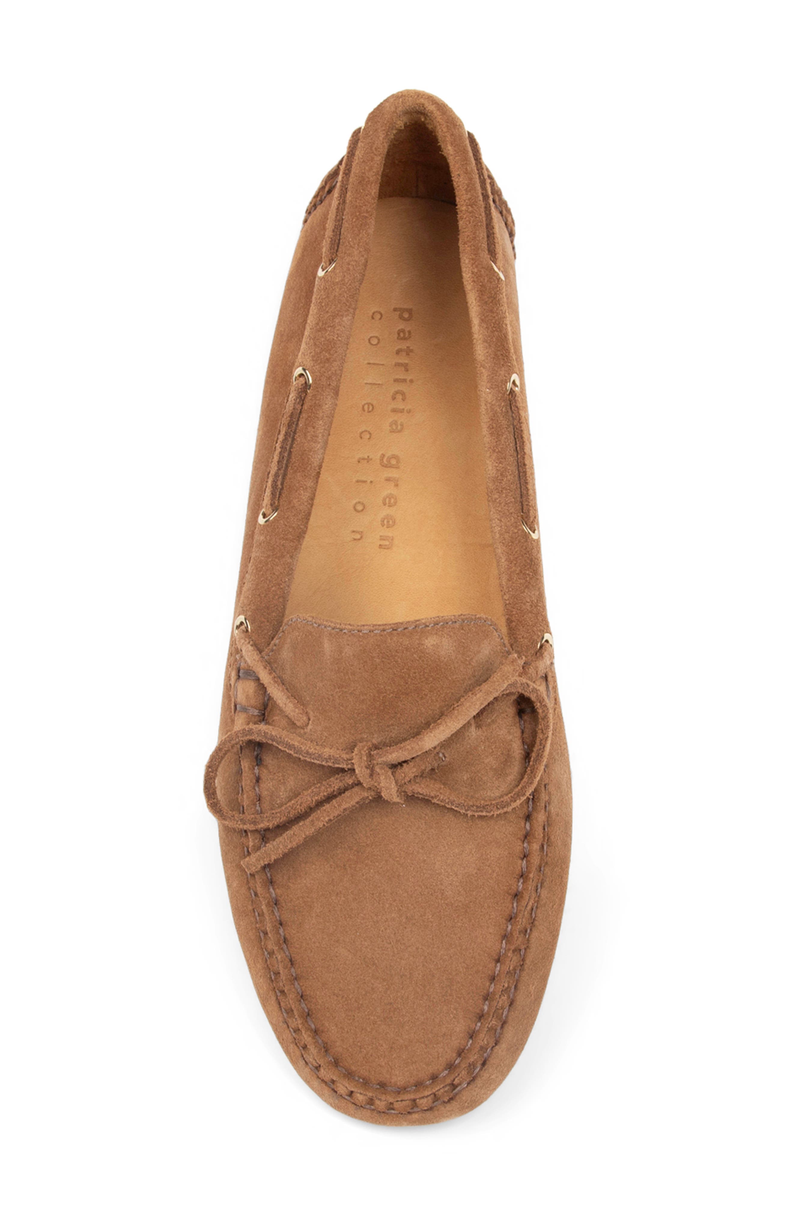 patricia green Henley Boat Shoe, Alternate, color, Cognac Suede