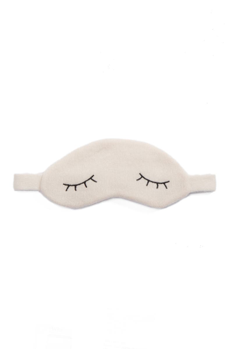 Morgan Lane Sleepy Lids Cashmere Eye Mask, Main, color,