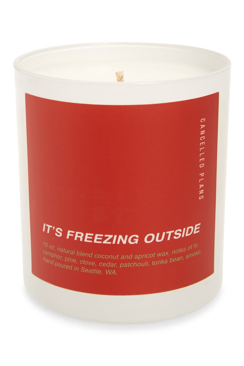 It's Freezing Outside Candle, Main, color, ITS FREEZING OUTSIDE