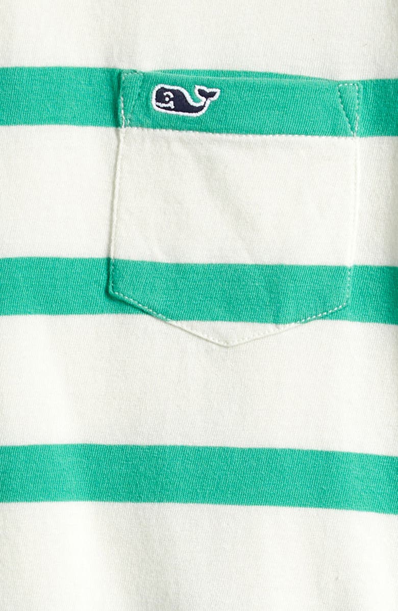 vineyard vines Kids' Breton Slub Cotton Pocket T-Shirt, Alternate, color,