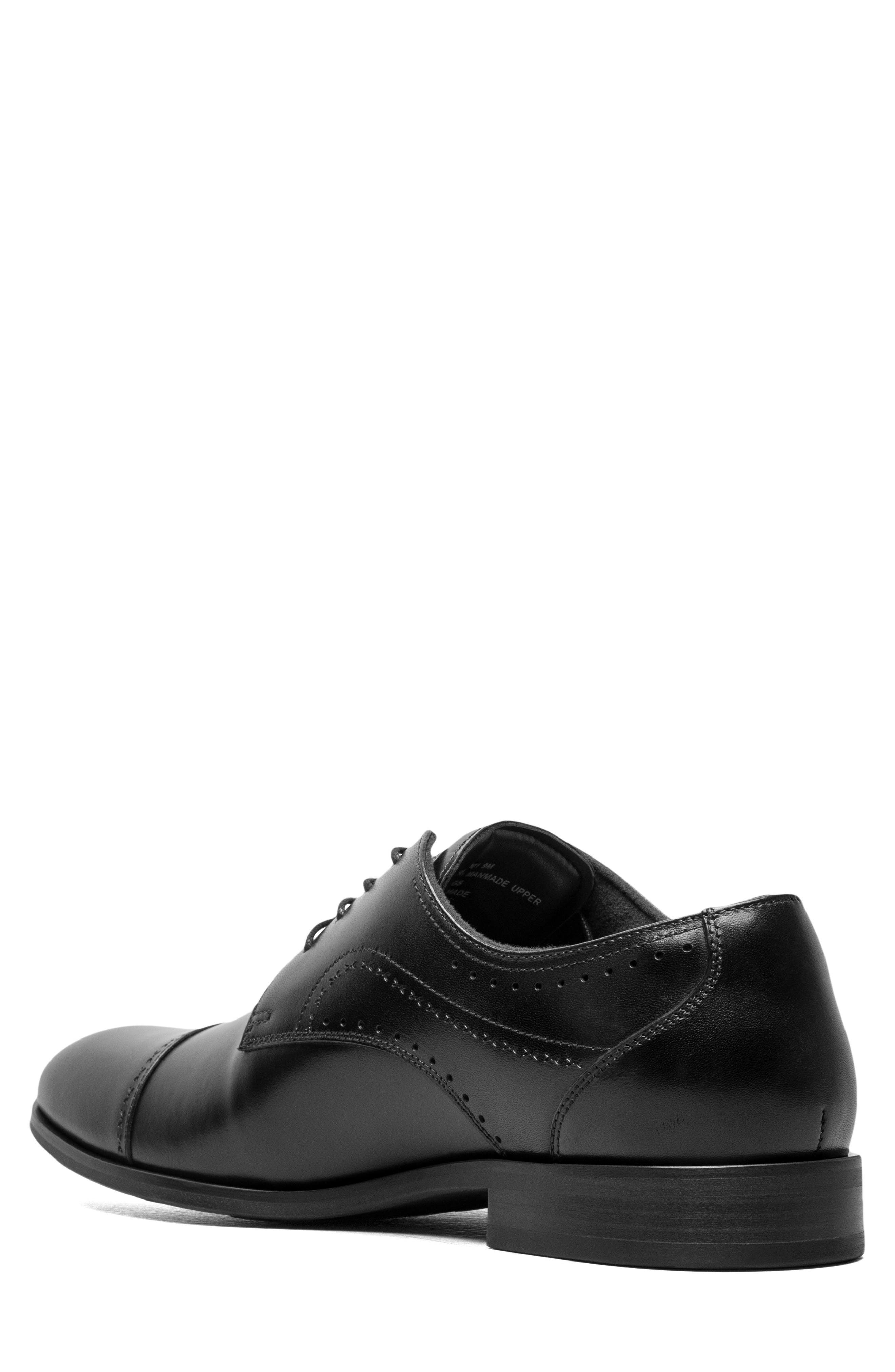 Stacy Adams Bryant Cap Toe Oxford, Alternate, color, Black