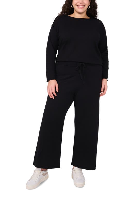 Vince Camuto Drawstring Sweatpants In Black
