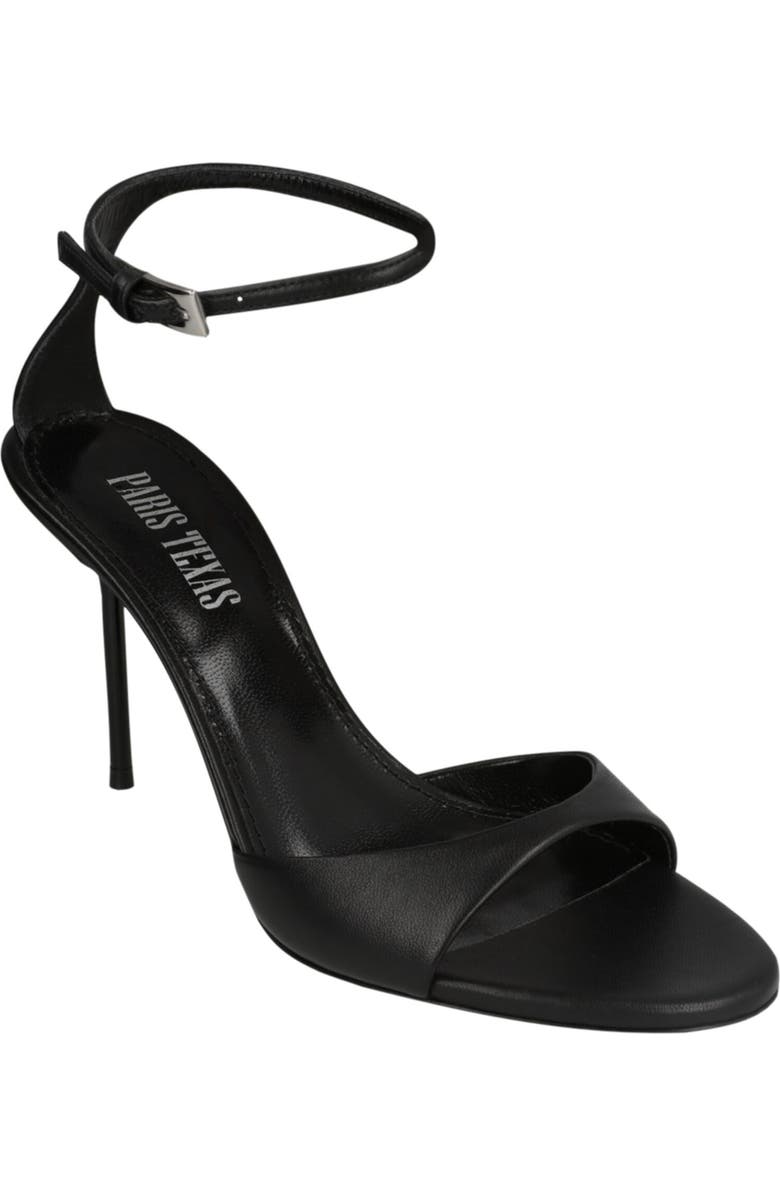 Paris Texas Lidia Ankle Strap Sandal, Main, color, Black