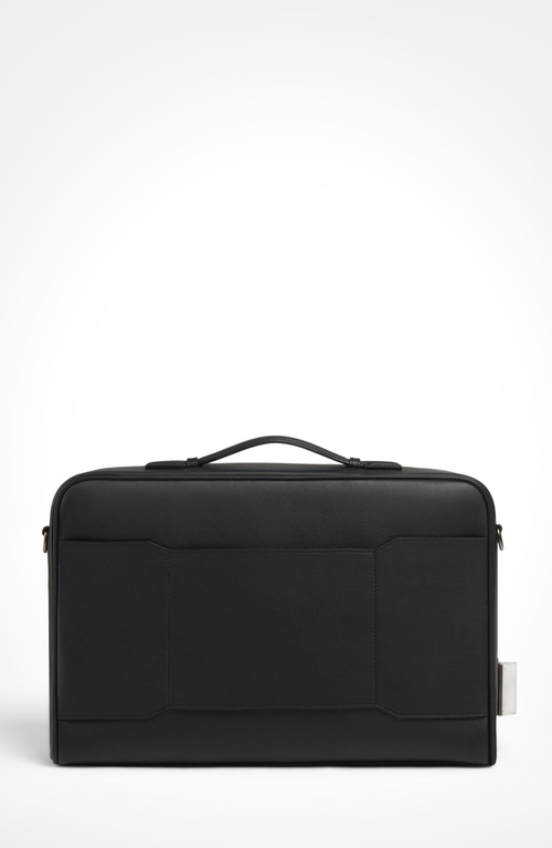 Aviteur Cristallo Soft Laptop Briefcase In Black