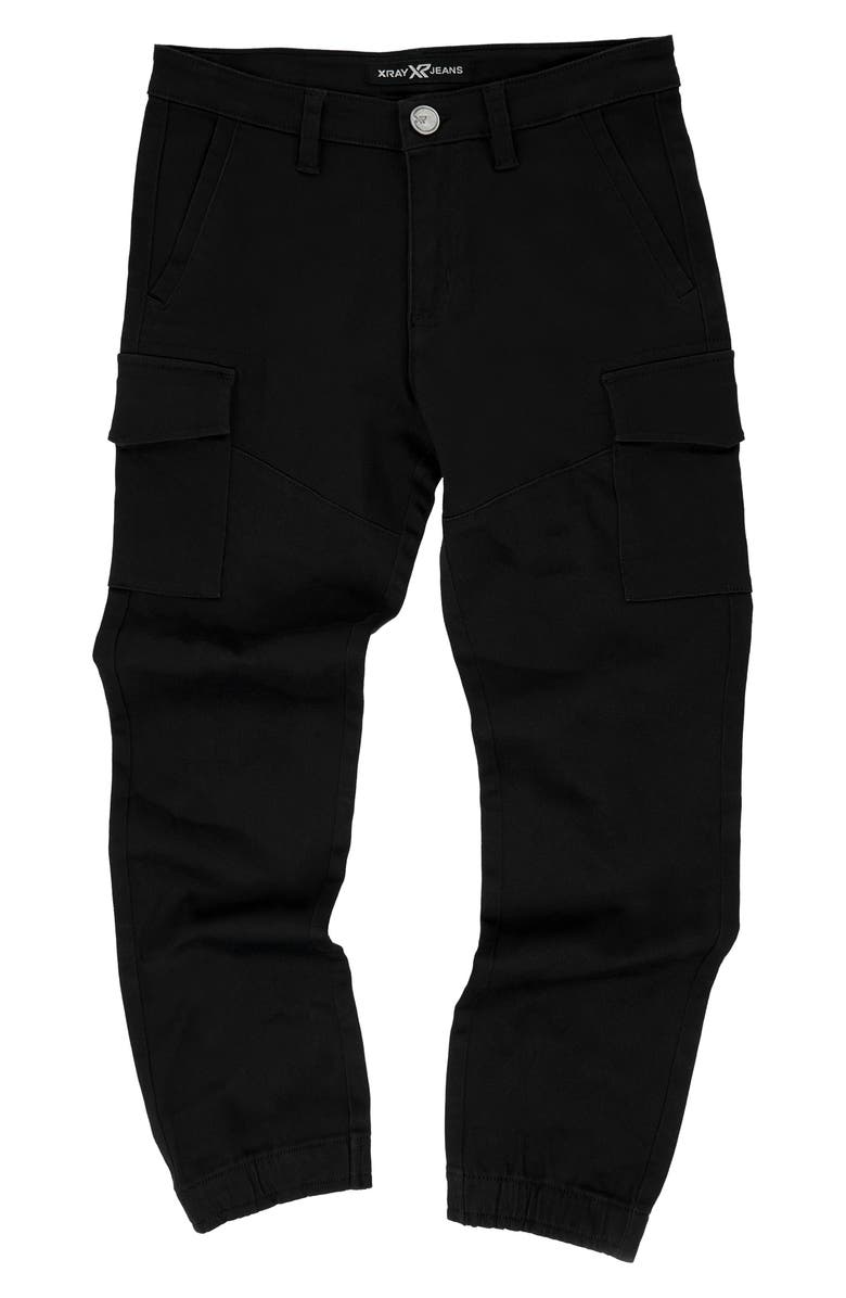 XRAY Kids' Flex Waist Commuter Cargo Joggers, Alternate, color, Black