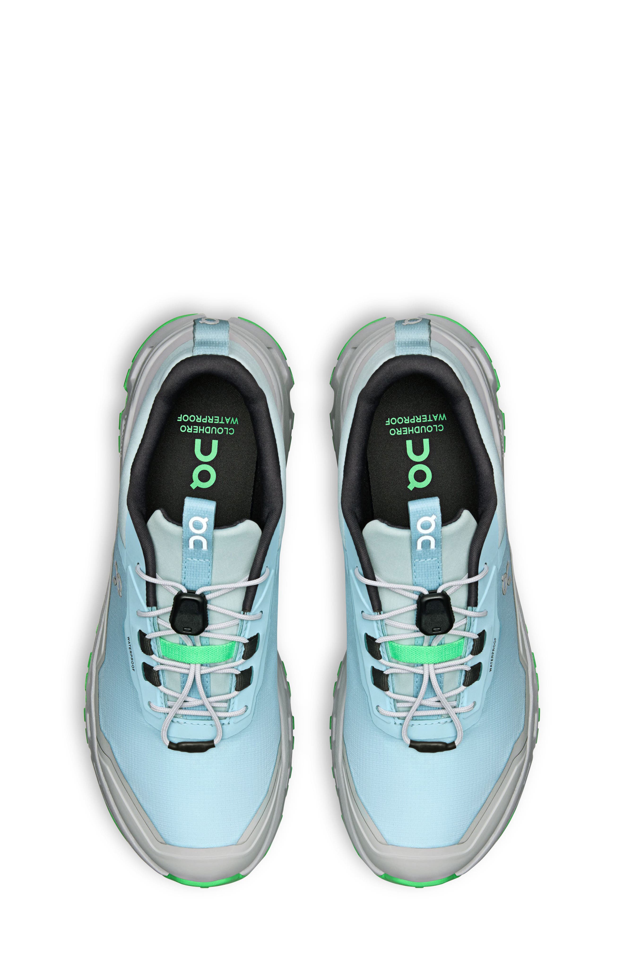 Kids' Cloudhero Waterproof Running Shoe, Alternate, color, TOPAZ/ GLACIER