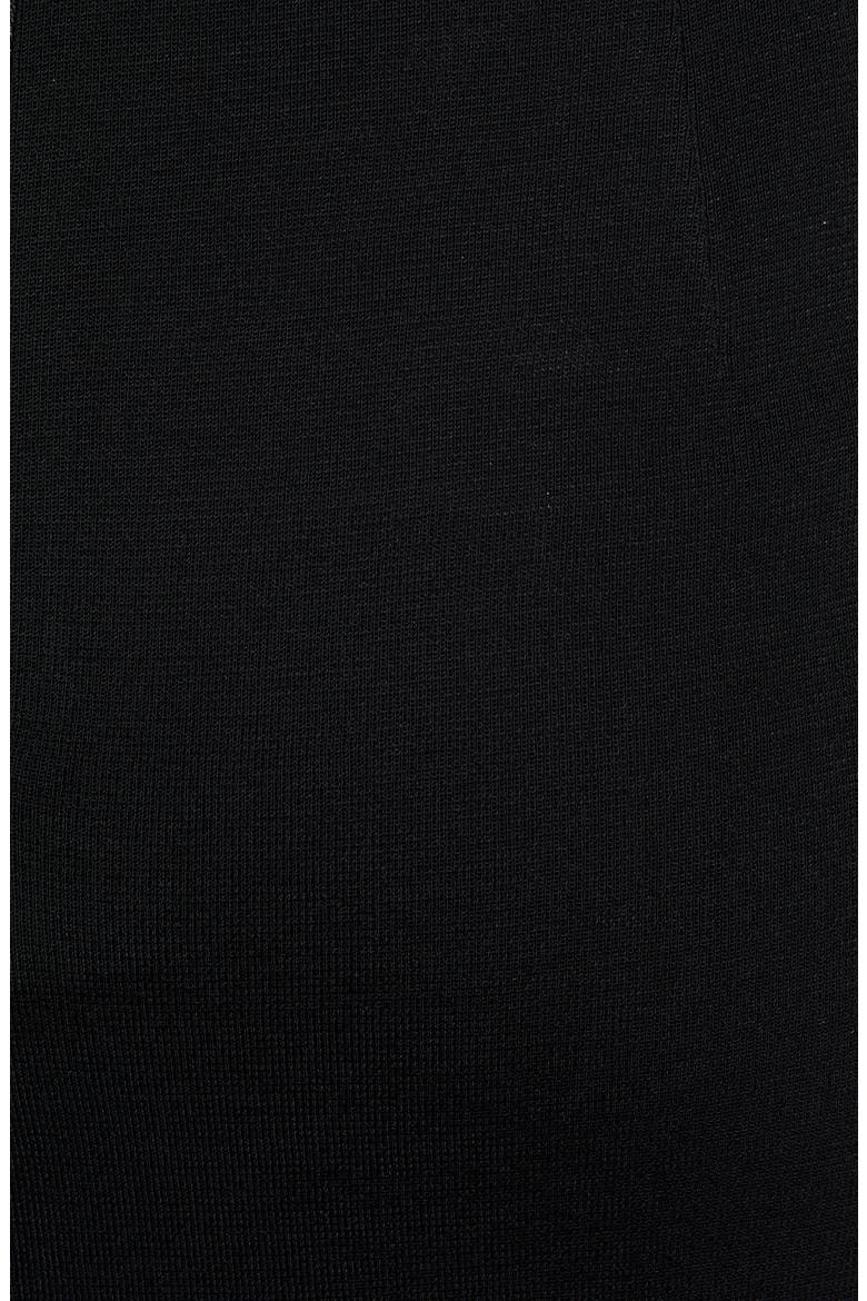 Knit Pencil Skirt, Alternate, color, BLACK