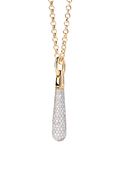 Pdpaola Women's Pave Large Drop Pendant In Gold