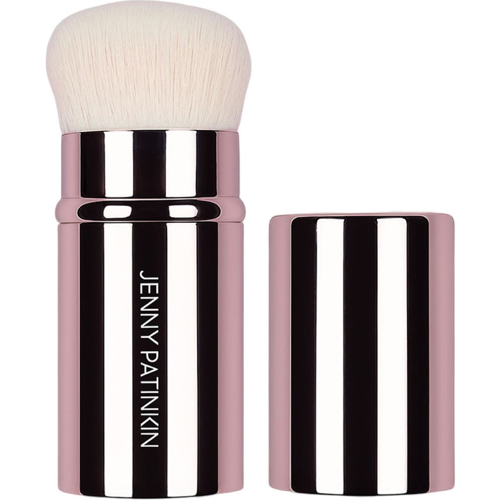 Jenny Patinkin Glow & Go Rectractable Makeup Brush In Gold
