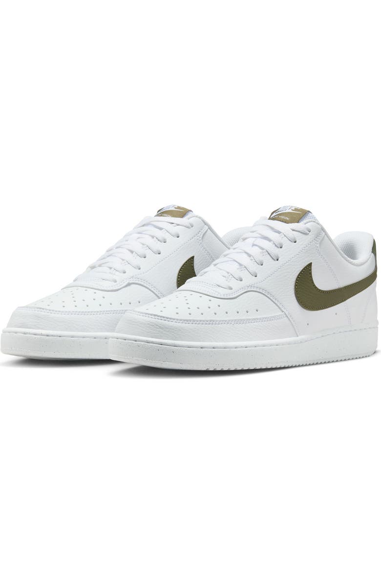 Nike Court Vision Next Nature Sneaker, Main, color, White/ Medium Olive