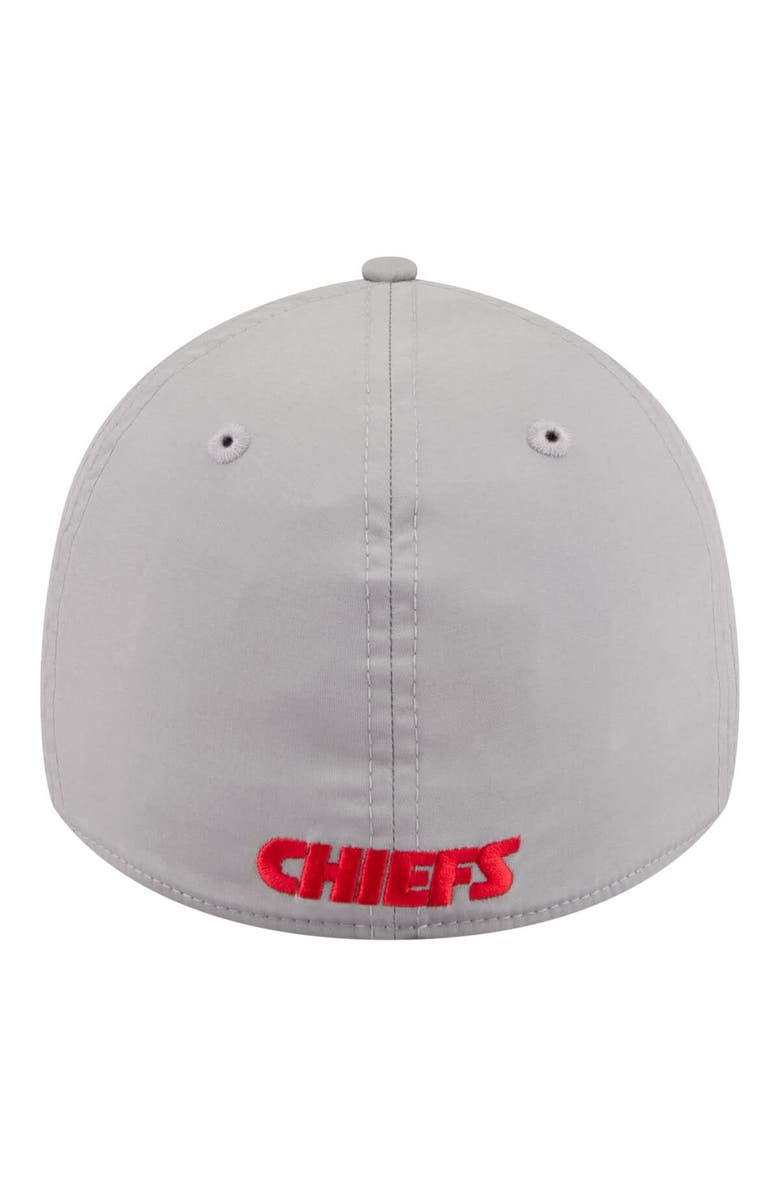 New Era Men's New Era Gray Kansas City Chiefs Perforated 39THIRTY Flex Hat, Alternate, color, Gray