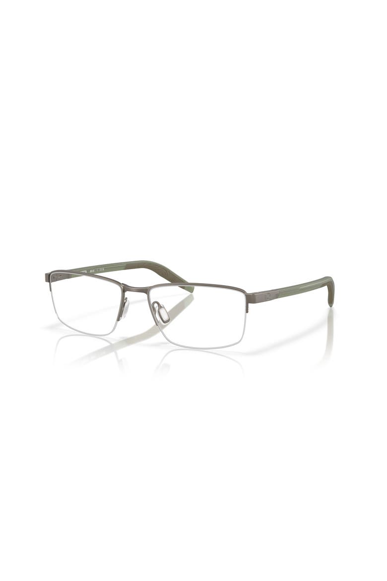 57mm Rectangle optical glasses, Main, color, Grey