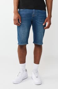 True Religion Ricky Straight Leg Denim Shorts