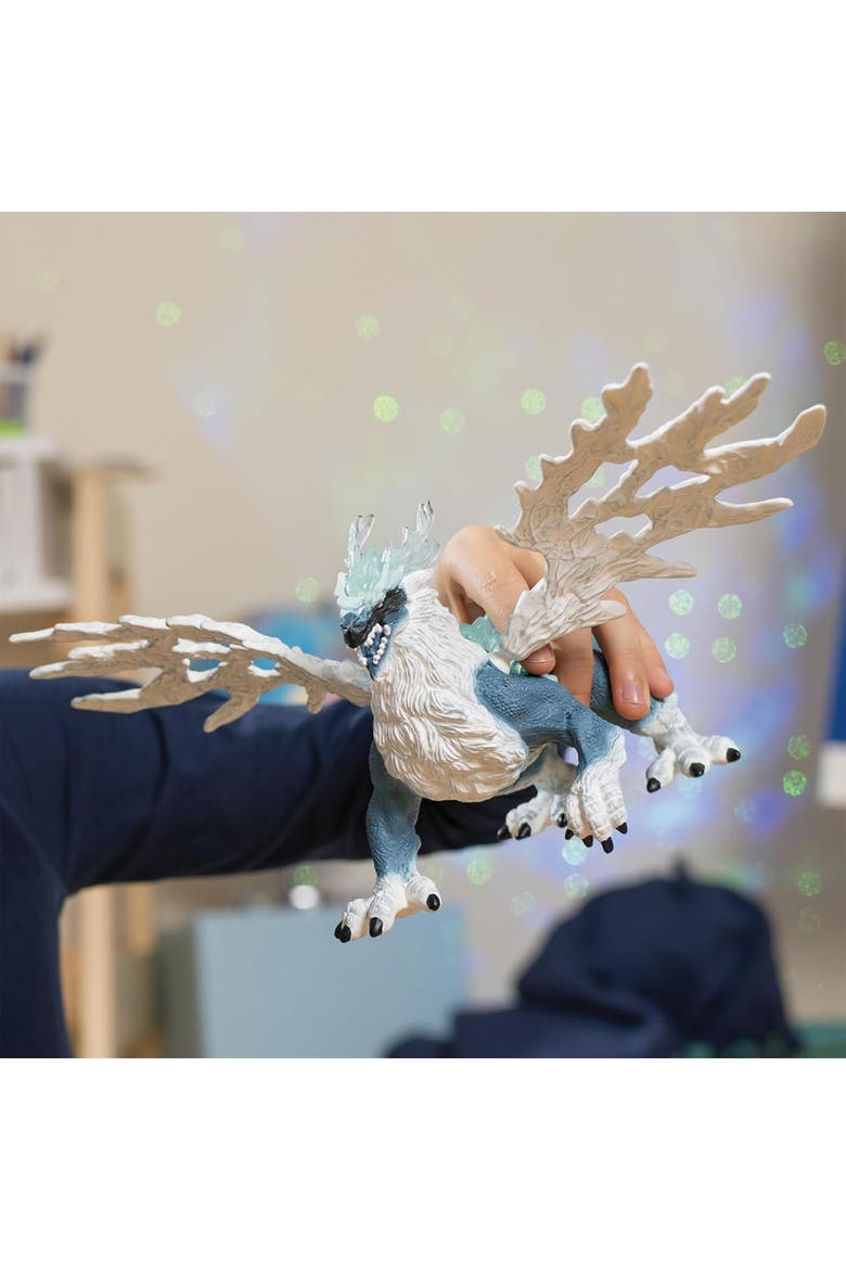 Eldrador Creatures Ice Dragon, Fantasy Action Figure, Kids Ages 5+, Alternate, color, Multicolored